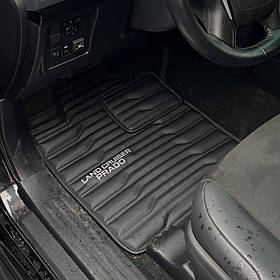 Килимки в автомобіль з екошкіри Land Cruiser в салон