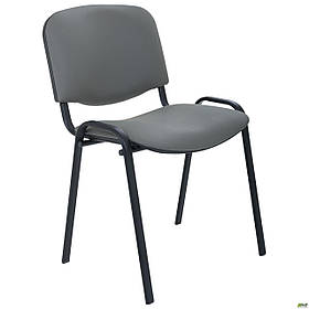 Офісний стілець Ізо шкірозамінника-pvc чорний