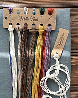 Thread pack (комплект ниток) для дизайну Золото Карпат Among the mountains MilleFleur VP-042-TP2 DMC (альтерна