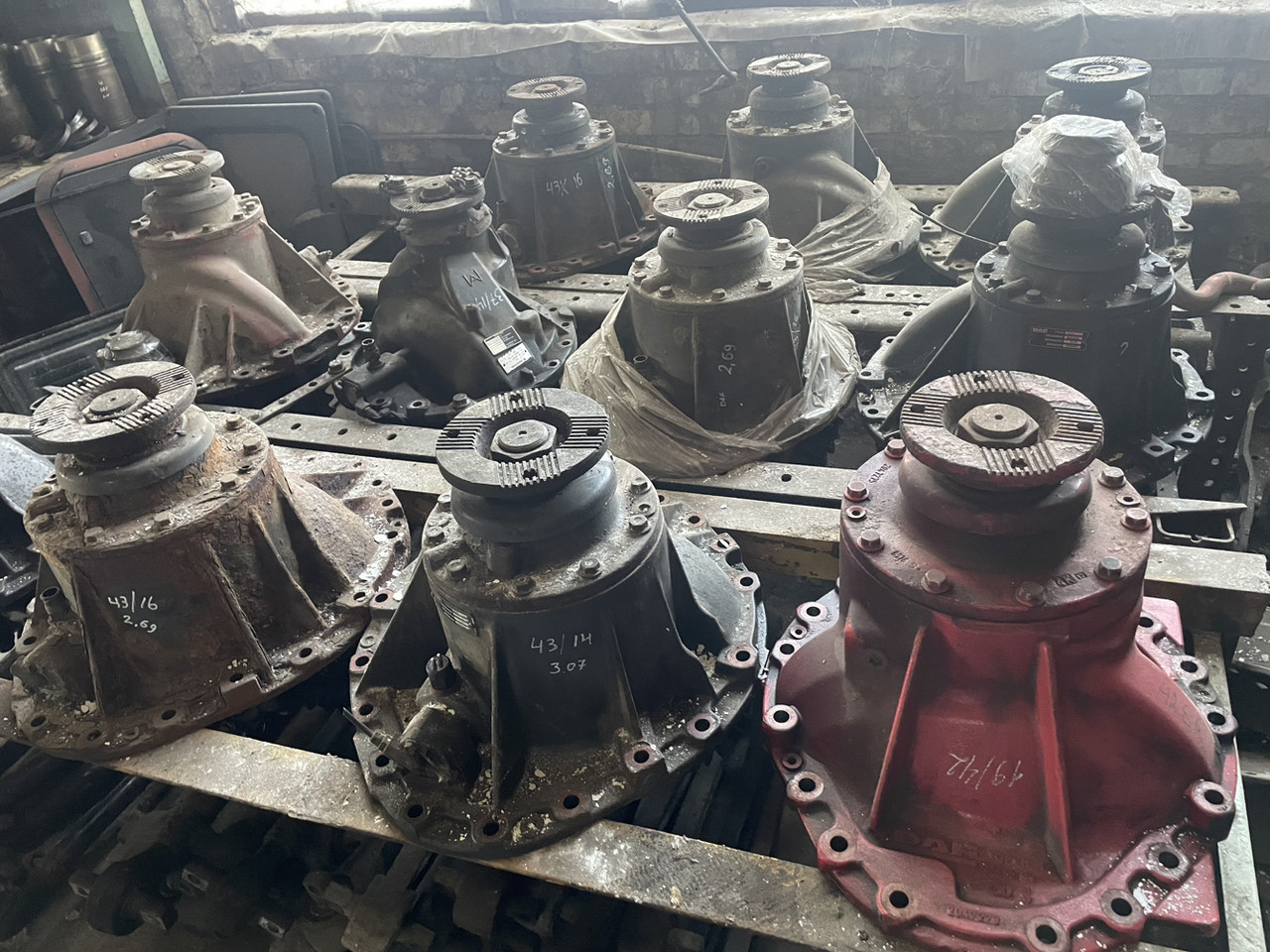 DAF XF 106 E6 редуктор заднього моста 1344,1347, фото 1