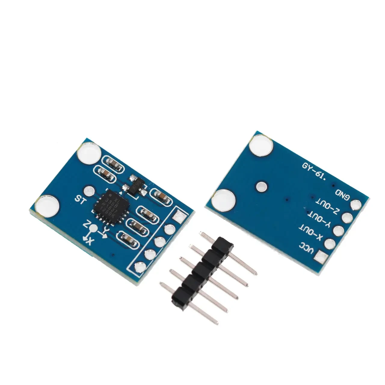 Модуль датчика кута нахилу 3 осі, GY-61 ADXL335, фото 1