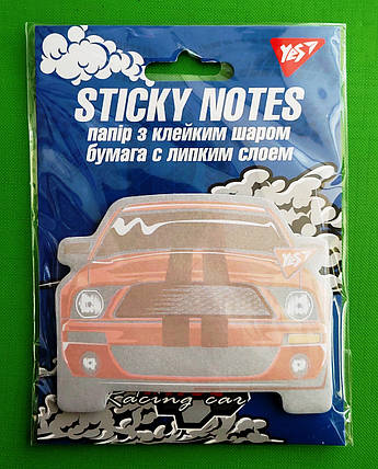 Канц 20 Бум. Кл. 93*104 мм ”Yes” /170240/ ”Speed” фігурний, 40 арк. (1/24/288), фото 1