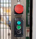 Середня сигнальна лампа ХА2 зеленогокольору з номіналом 220В АС, фото 3