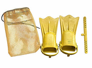 Ласти дитячі для басейну з відкритою п'ятою