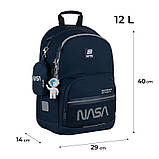 Шкільний набір Kite Education NASA SET_NS25-585M (рюкзак, пенал, сумка)130 – 145 см, фото 4