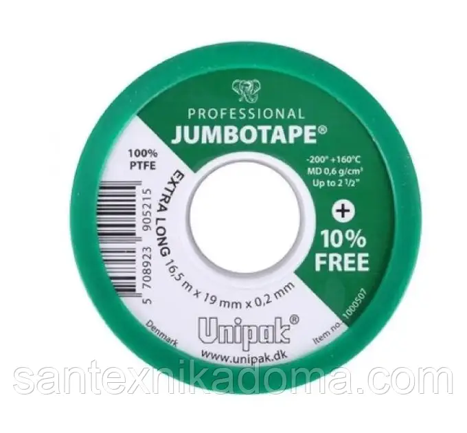 ФУМ стрічка Jumbotape Proff (15х19х0.2) +10% FREE