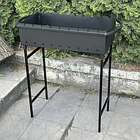 Мангал Mzavod Гектор на 9 шампурів 2мм на ніжках