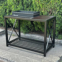 Мангал Mzavod Тор на 9 шампурів 4мм в стилі LOFT