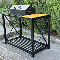 Мангал-барбекю Mzavod Тор на 9 шампурів 4мм в стилі LOFT