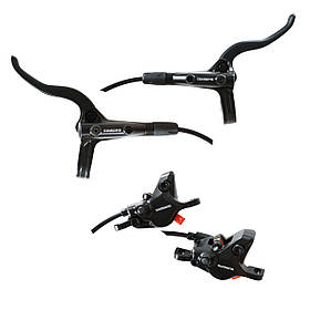 Гальмо дискове гідравлічні без роторів F900mm R1500mm SHIMANO MT410