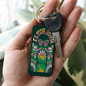 Брелок на ключі Elton John "Рожеві окуляри" | Елтон Джон