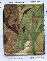 2шт Патчі для тактичної сорочки PCS UBACS велкро панелі на руку липучка шеврони на кишеню MTP Multicam