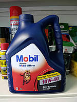 Mobil Ultra 10W-40 4л (157411) Напівсинтетична моторна олива API SN ACEA A3/B3 MB 229.1 для двигунів 4т