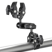 Шарнірне кріплення Ulanzi CO17 Super Clamp with Dual Ballhead Magic Arm C046GBB1, фото 5