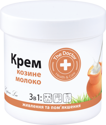 Крем для шкіри 3в1 The Doctor Health&Care Козяче молоко 250 мл