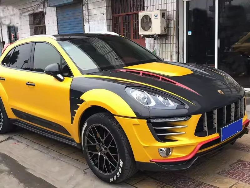 Комплект обвісів Carbon FullSet для Porsche Macan 2014-2024 рр, фото 1