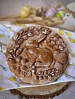 Пряник ВЕЛИКОДНІЙ КРОЛИК (розмір 20х20х3 см)