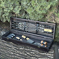 Подарунковий набір Mzavod Майстер BBQ чорний