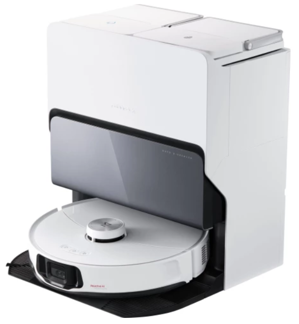 Робот-пилосос з вологим прибиранням RoboRock S8 MaxV Ultra White UA UCRF