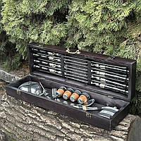 Подарунковий набір Mzavod Осавул чорний