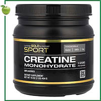 Моногідрат креатину, з нейтральним смаком, 454 г, Sport, California Gold Nutrition, США