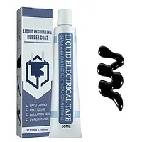 Рідка ізоляція JUE-FISH, в тюбику 50мл, чорна