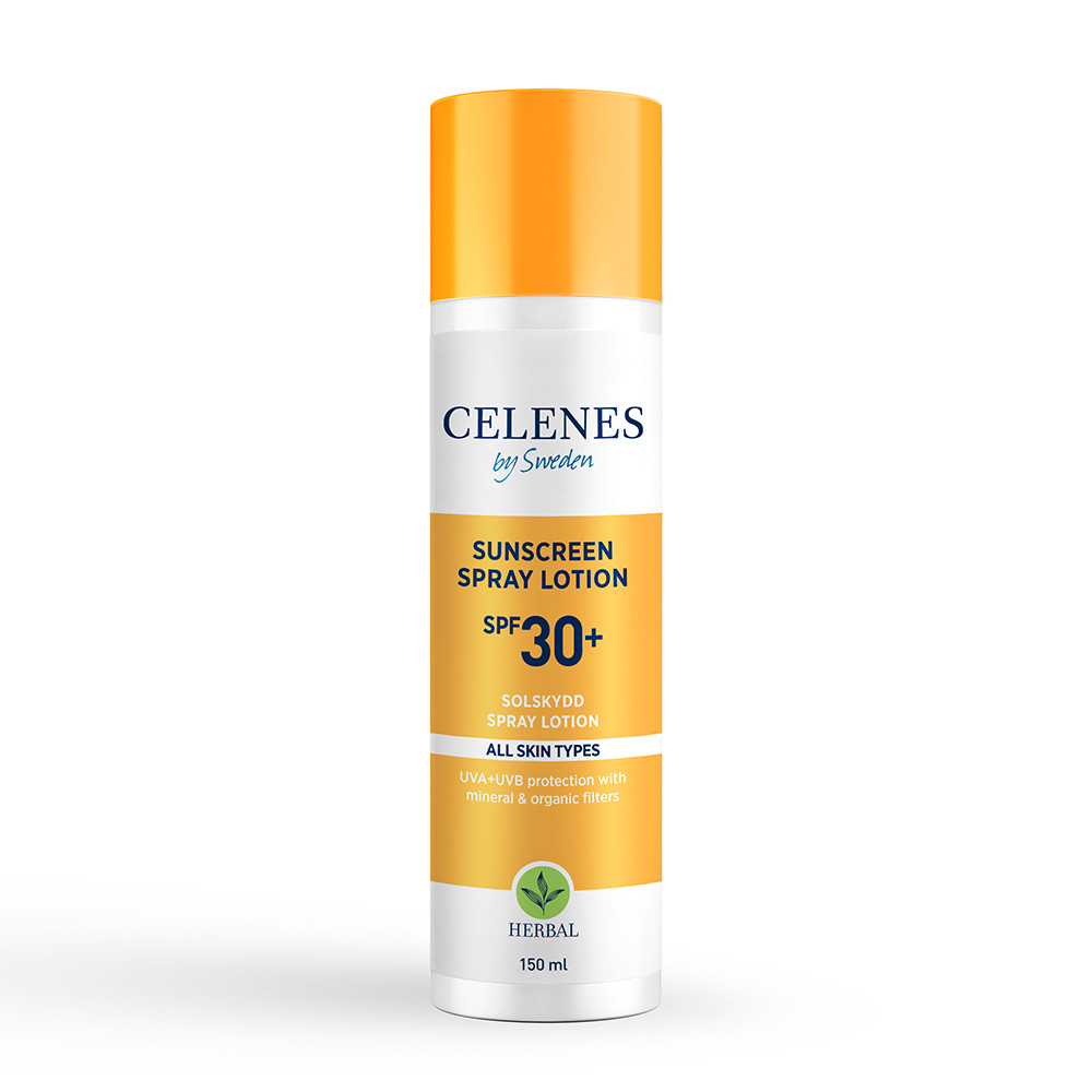 Celenes Сонцезахисний спрей-лосьйон SPF 30+ , 150мл, фото 1
