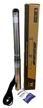 Насос занурювальний 0,37кВт h=59м 3SDm1,8/14-0,37кВт + 20м каб Well's (ЧЕХІЯ) відцентровий для свердловин поливу