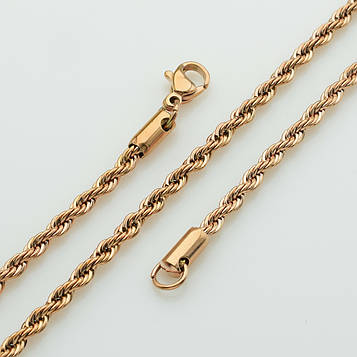 XUPING Ланцюжок Позолота РВ плетіння мотузка, Довжина 45см, Ширина 0.3см