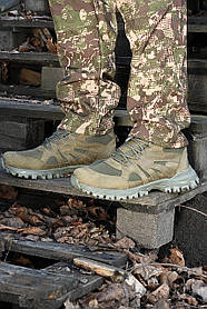 Кросівки Мангуст Олива Сітка