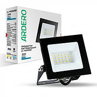 Світлодіодний прожектор Ardero LL-1020ARD 20 Вт 6500 K чорний