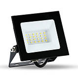 Світлодіодний прожектор Ardero LL-1020ARD 20 Вт 6500 K чорний, фото 3