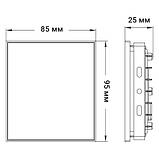 Світлодіодний прожектор Ledcoin LL-5020 20 Вт 6500 K чорний, фото 3