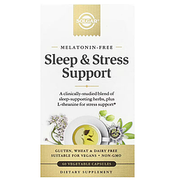Sleep & Stress Support Solgar 60 капсул