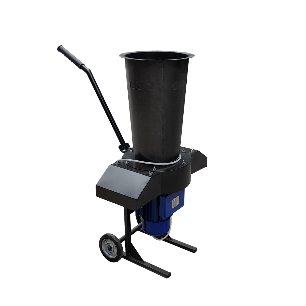 Подрібнювач зерна і сіна на колесах із ручкою 3 кВт, 220В - "Едвард", фото 1