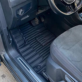 Килимки в автомобіль з екошкіри в салон