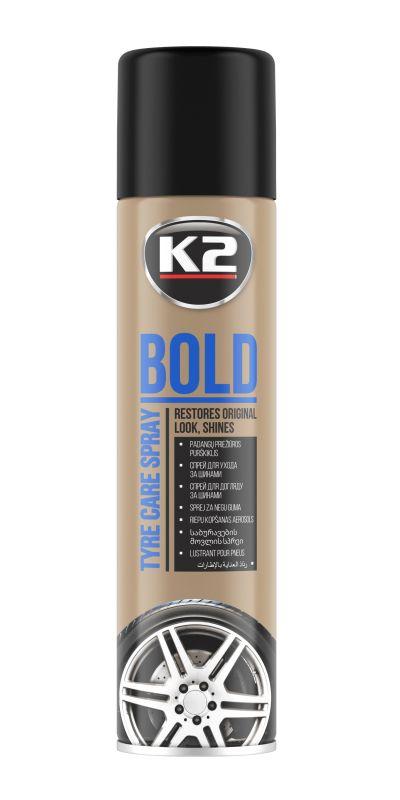 Поліроль для шин BOLD K2 600 ml K1561
