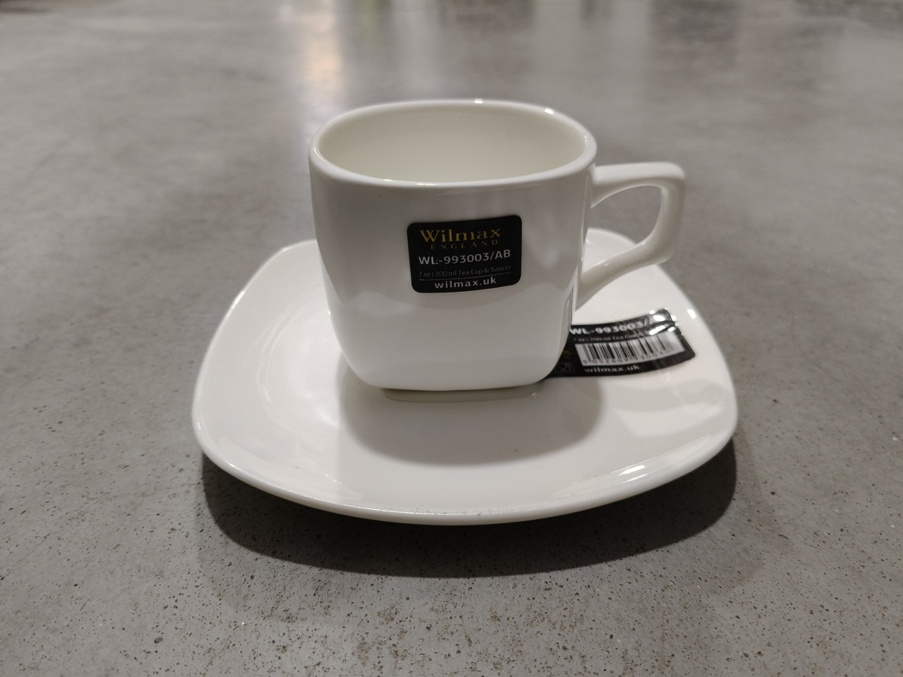 Чашка чайна&блюдце Wilmax 200 мл WL-993003 / AB