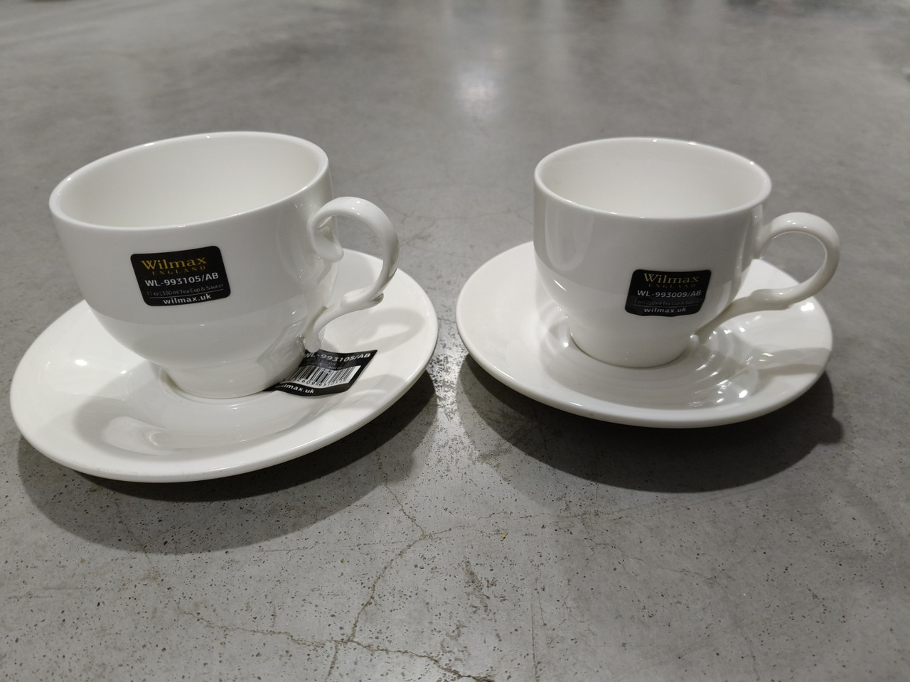 Чашка + блюдце 220мл Wilmax WL-993009/AB