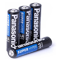 Батарейка Panasonic R03 AAА (міні-пальчик) 4 шт