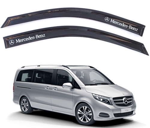Вітровик "AV-Tuning" MERCEDES BENZ Vito/Viano (W447) широкий 2014- (на скотчі) Дефлектори вікон Мерседес Віто