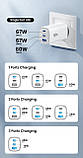 Зарядний пристрій ASOMETECH 67W GaN Charger Адаптер PD QC 4.0 Type C швидка зарядка Xiaomi Samsung Iphone, фото 10