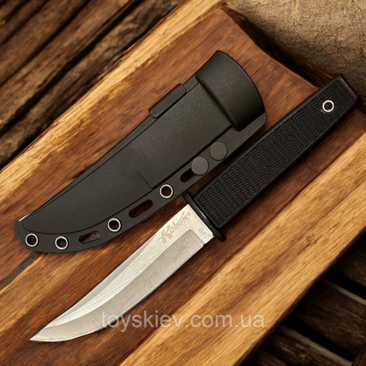Нож охотничий Cold Steel Kobun 2418, Black, фото 1