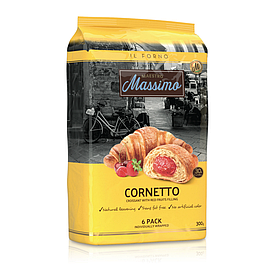 Круасани Maestro Massimo з начинкою з червоних фруктів 300г