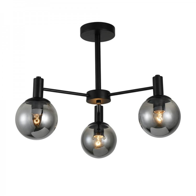 Люстра Ardero BL1530-1 NEAPOL під лампу чорний, фото 1