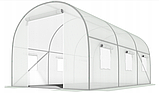 Біла теплиця LEOBRO Garden 6м2 (LB-6M19W), фото 2