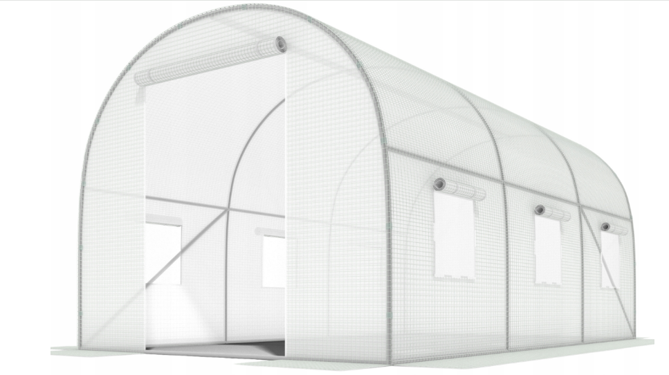 Садова теплиця LEOBRO Garden 10м2 White (LB-10M25W)