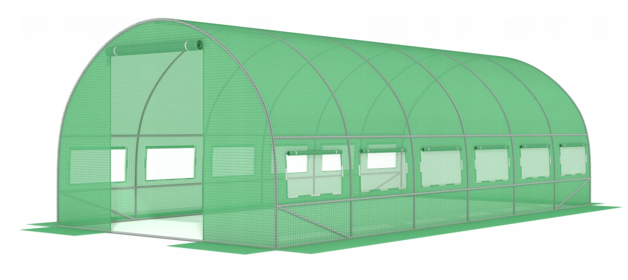 Садова теплиця парник LEOBRO Garden 18м2 (LB-18M19)