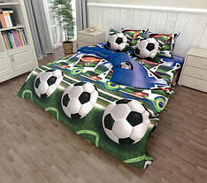 Комплект постільної білизни полуторний дитячий  100% Бавовна 150х220 см (Bld-33)