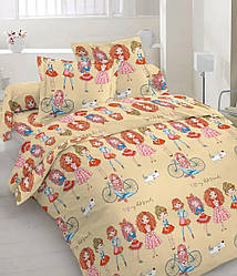 Комплект постільної білизни полуторний дитячий  100% Бавовна 150х220 см (Bld-50)